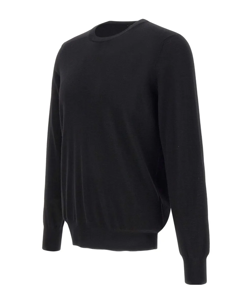 Long-Sleeved Crew Neck Sweater