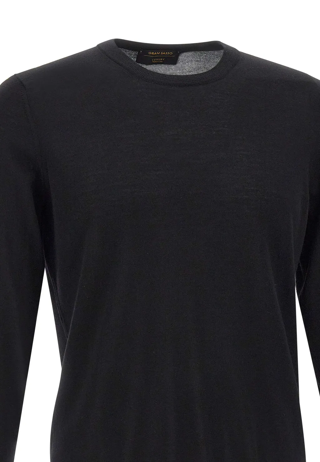 Long-Sleeved Crew Neck Sweater