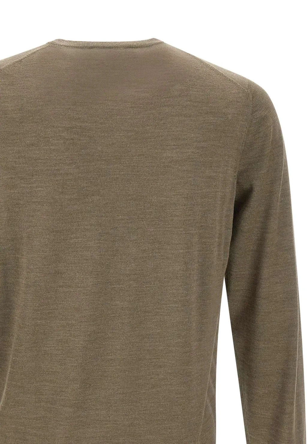 Long-Sleeved Crew Neck Sweater