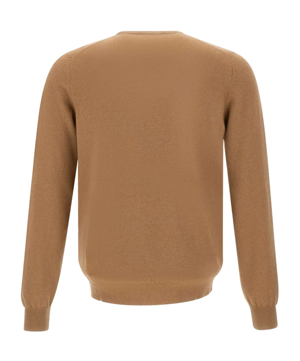 Long-Sleeved Crew Neck Sweater