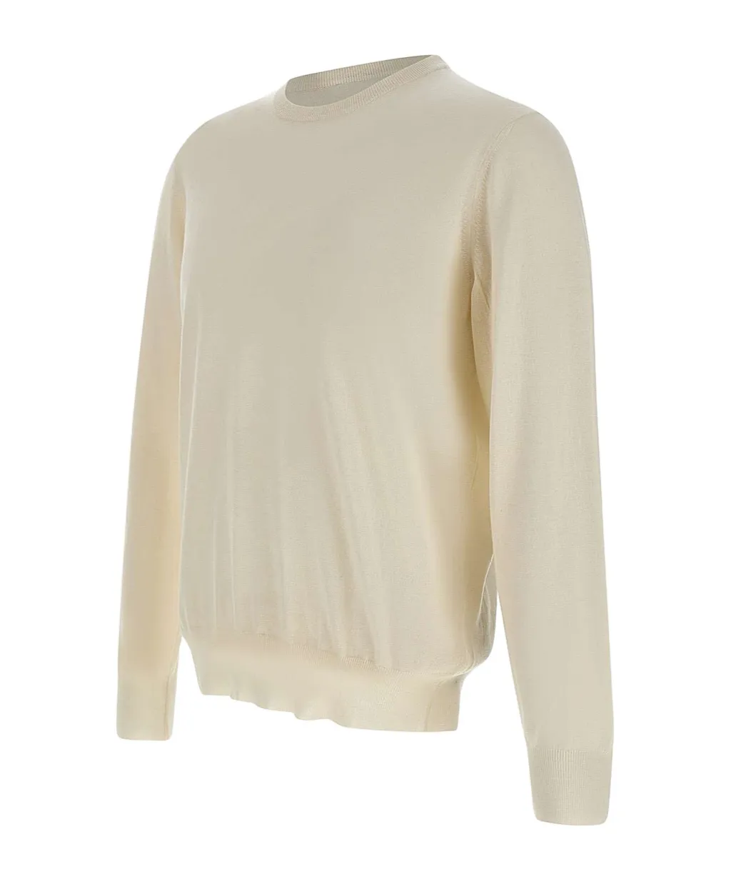 Long-Sleeved Crew Neck Sweater