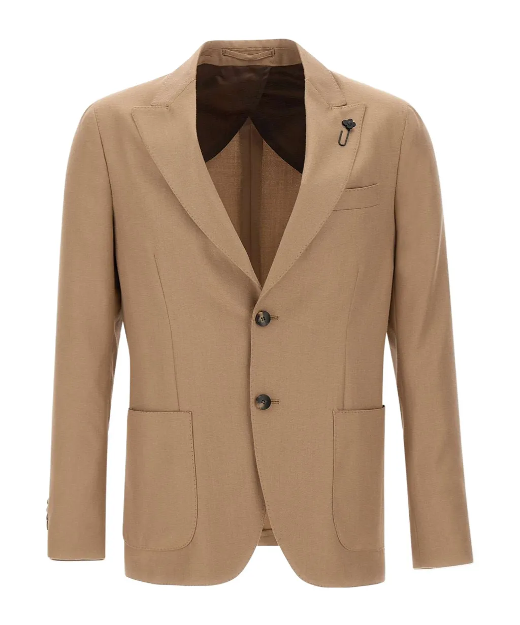 Slim-Cut Single-Breasted Blazer