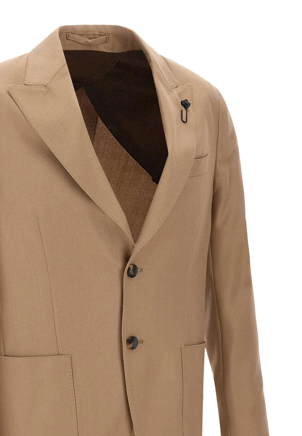 Slim-Cut Single-Breasted Blazer