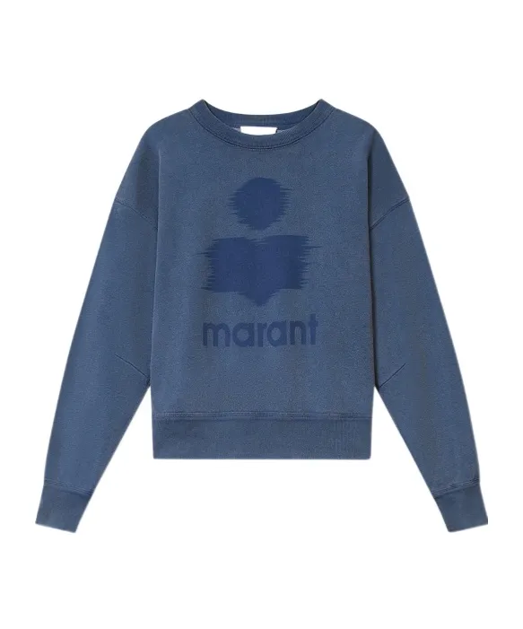 Isabel Marant Toile Logo Printed Crewneck Sweatshirt