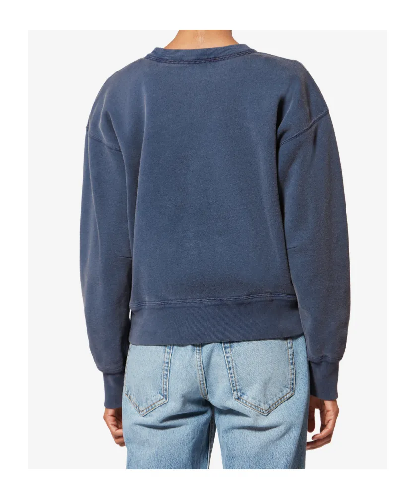 Isabel Marant Toile Logo Printed Crewneck Sweatshirt