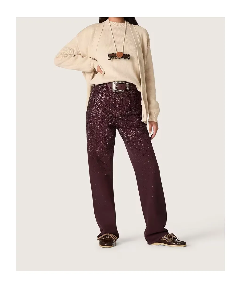 Golden Goose Deluxe Brand Straight-Leg Embellished Jeans