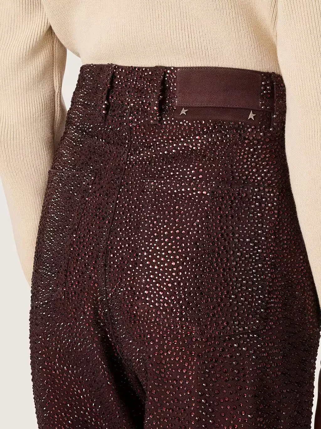 Golden Goose Deluxe Brand Straight-Leg Embellished Jeans