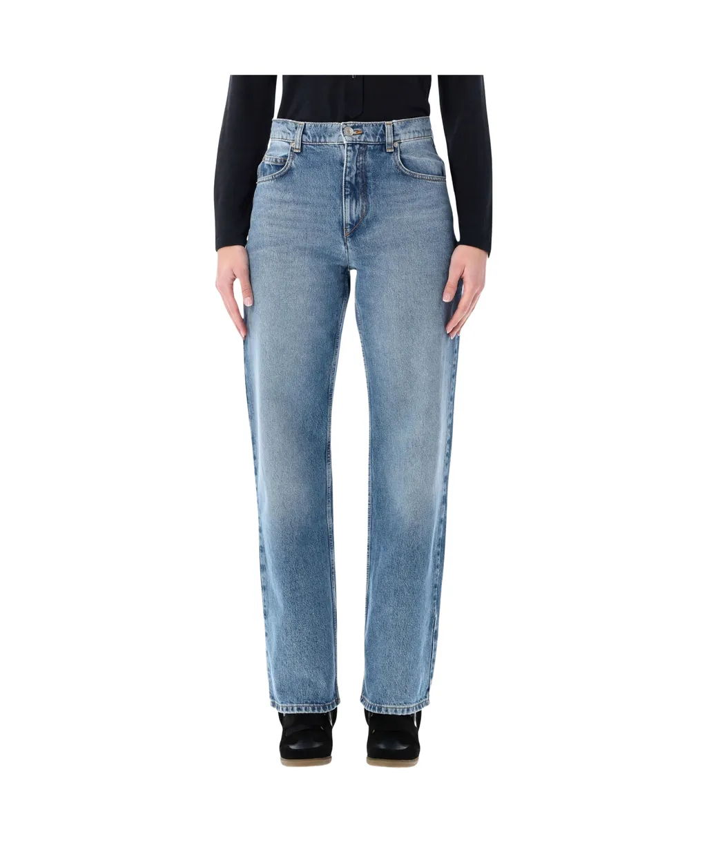 Isabel Marant ÉToile Dromie Straight-Leg Jeans