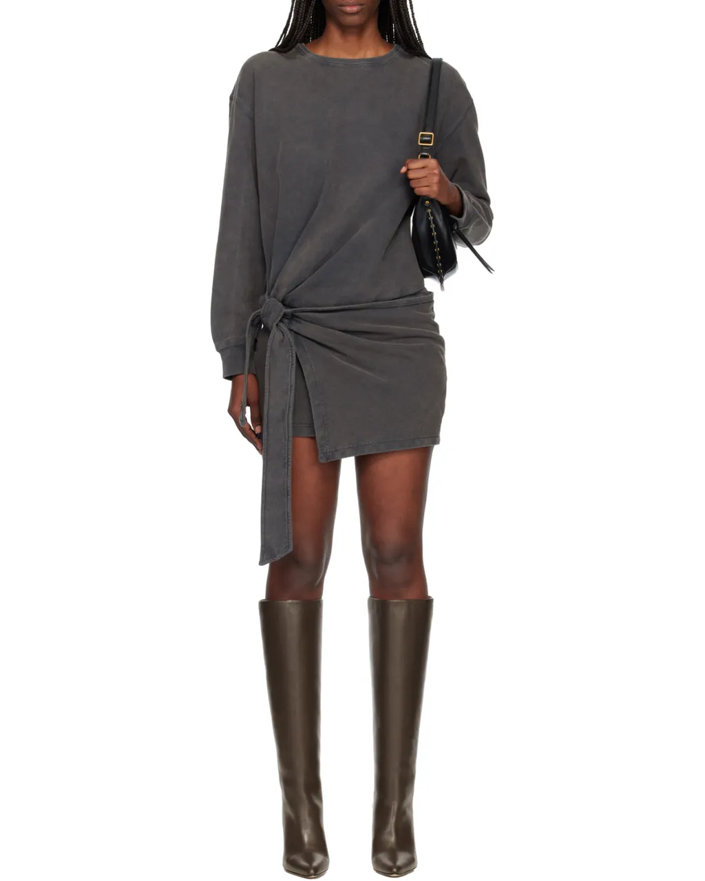 Isabel Marant ÉToile Zae Fleece Mini Dress