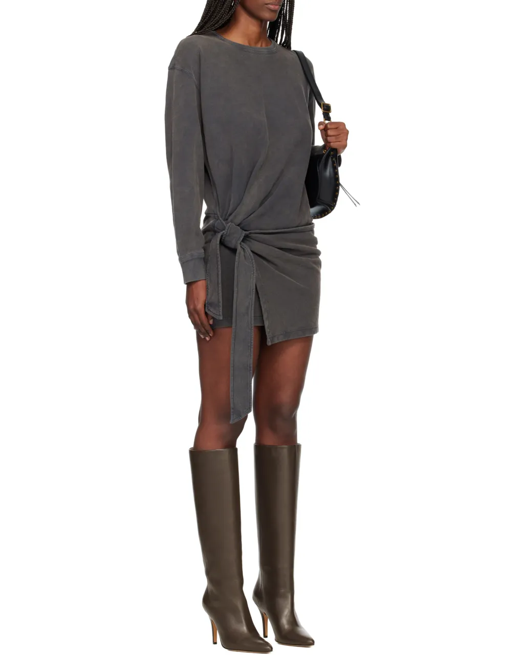Isabel Marant ÉToile Zae Fleece Mini Dress