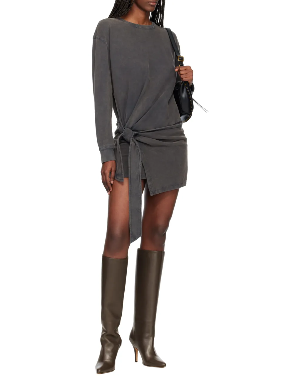 Isabel Marant ÉToile Zae Fleece Mini Dress