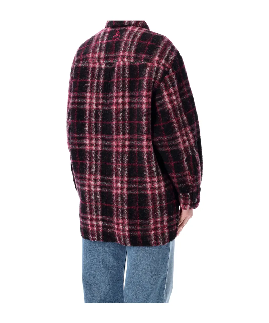 Isabel Marant ÉToile Harvely Check Shirt Jacket