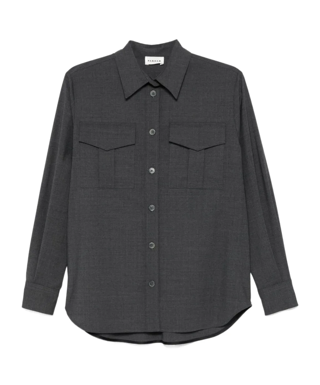 Pocket Buttoned Shirt