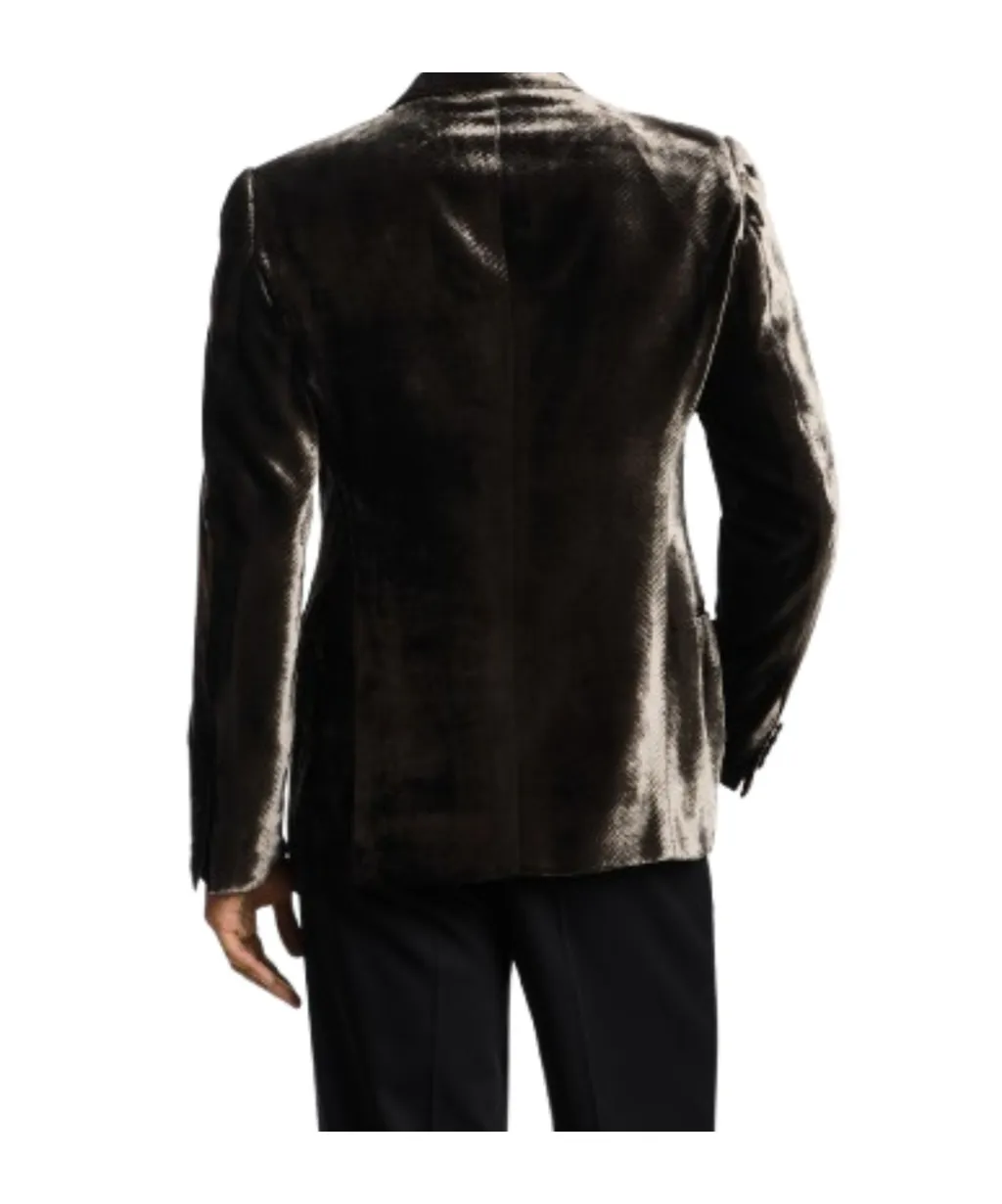 Long-Sleeved Suit Jacket