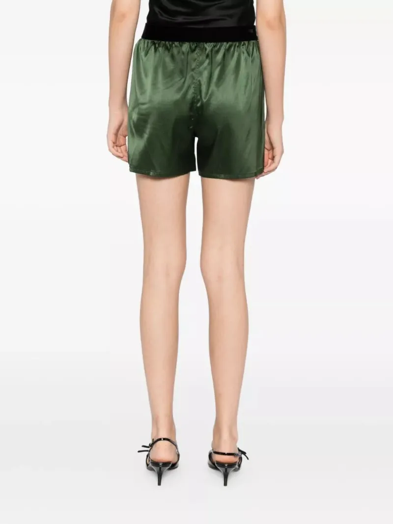 Tom Ford Logo Waistband Shorts