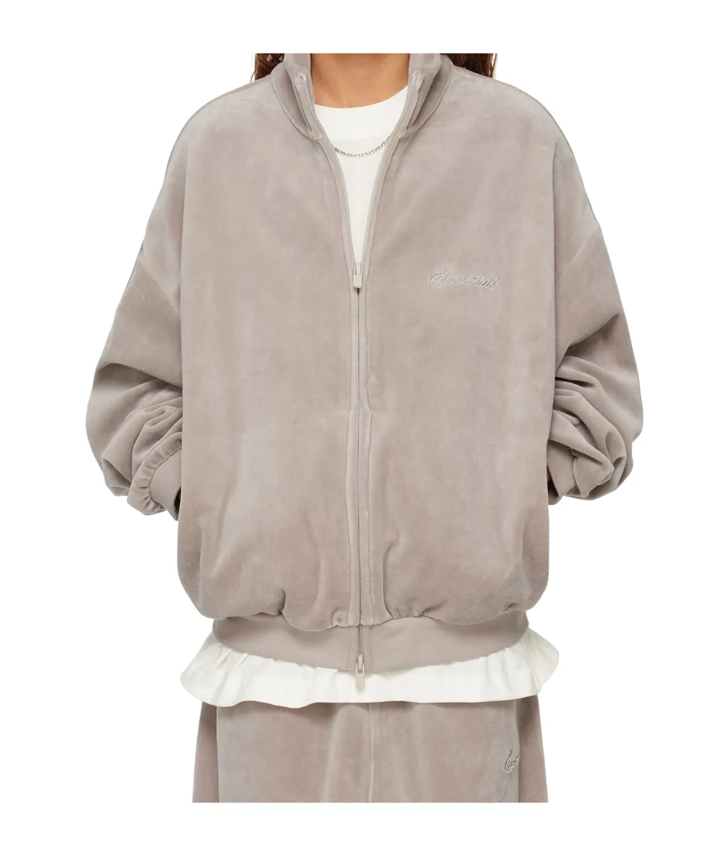 Fear Of God Essentials Kids Velour Classic Track Jacket