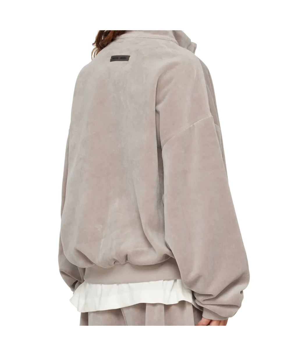 Fear Of God Essentials Kids Velour Classic Track Jacket