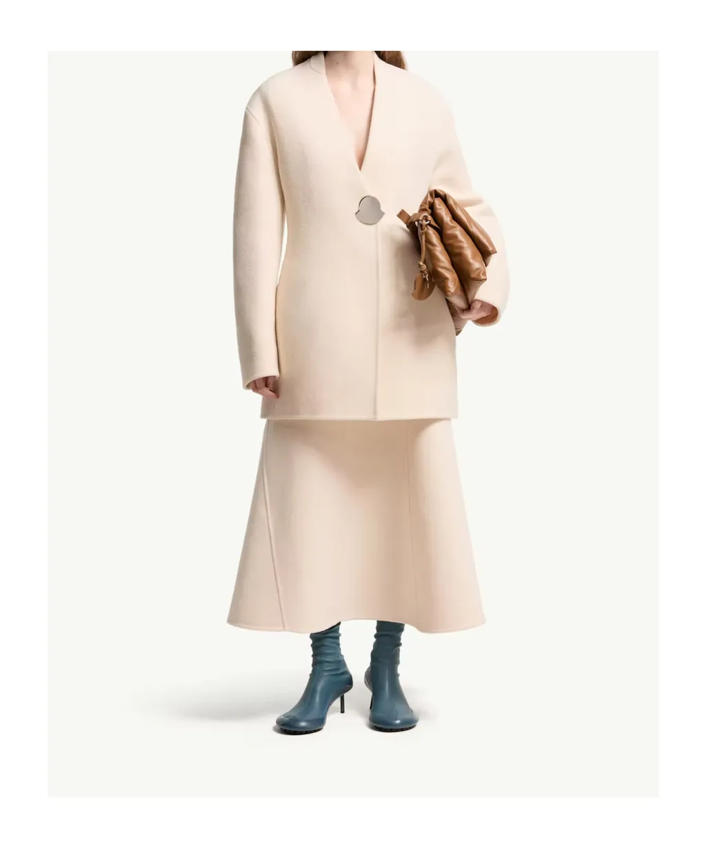 Moncler + Jil Sander Flared Midi Skirt
