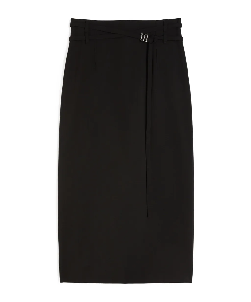 Long Wool Skirt