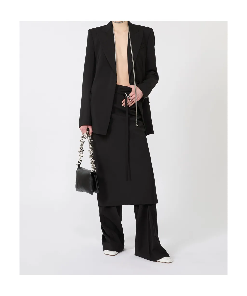 Long-Sleeved Suit Jacket