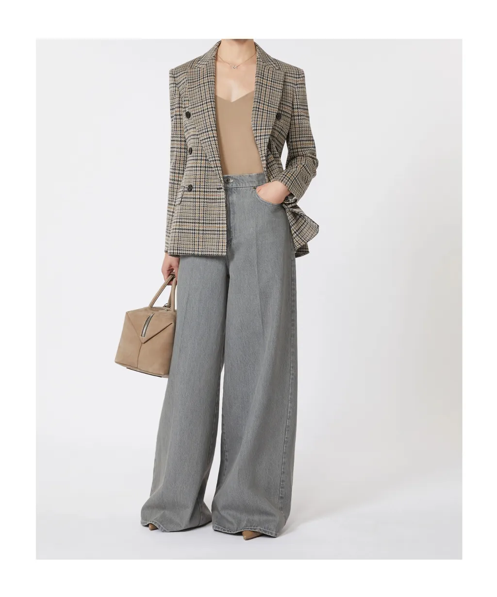 Long-Sleeved Suit Jacket