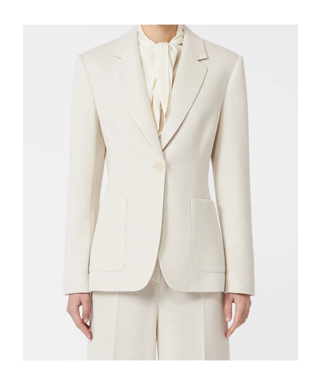 Long-Sleeved Suit Jacket
