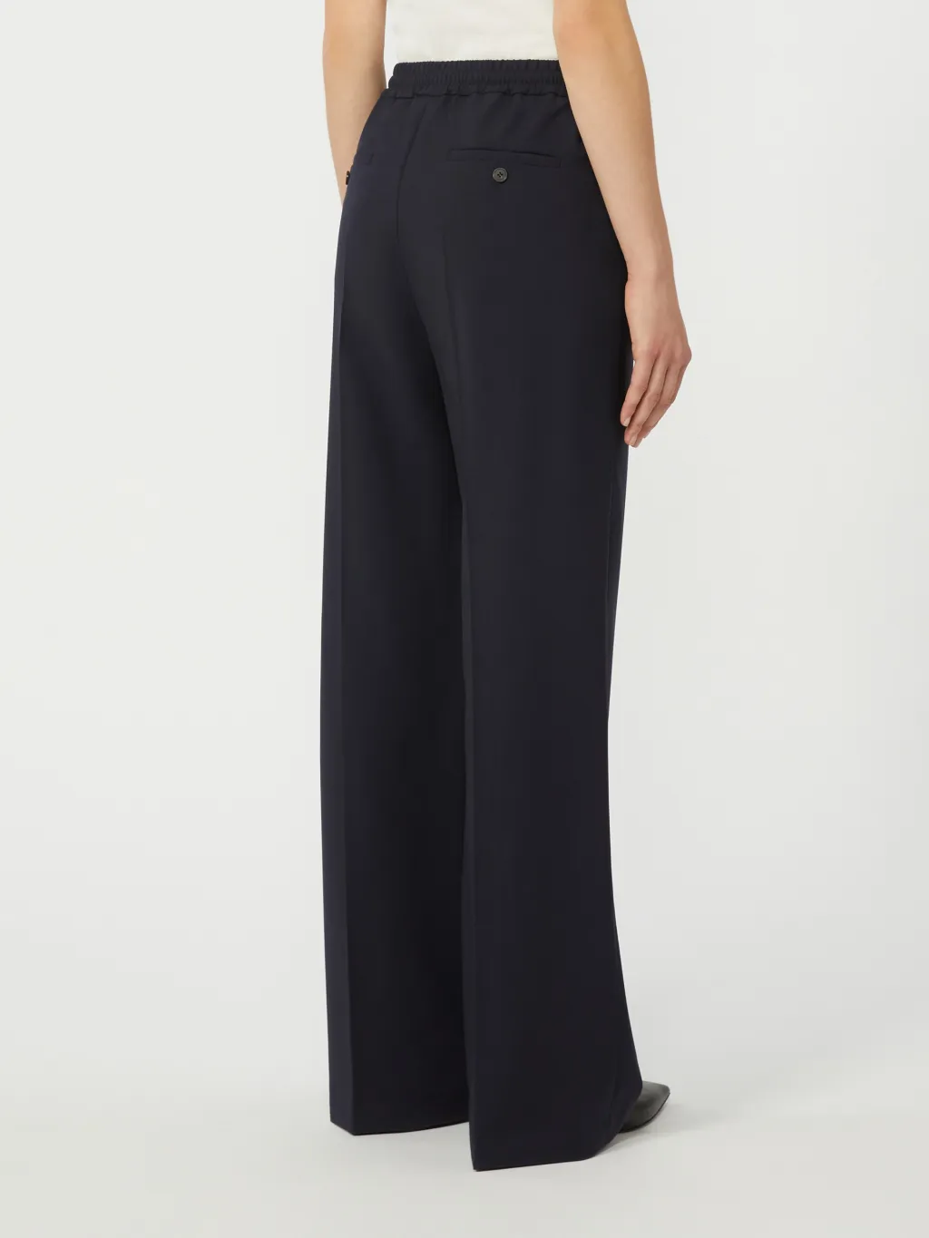 Elastic Waist Casual Pants