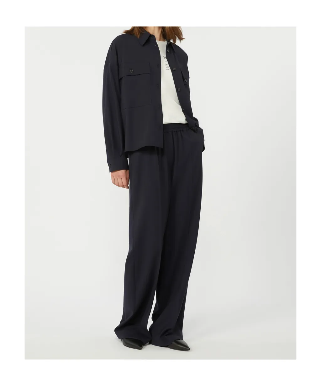 Elastic Waist Casual Pants
