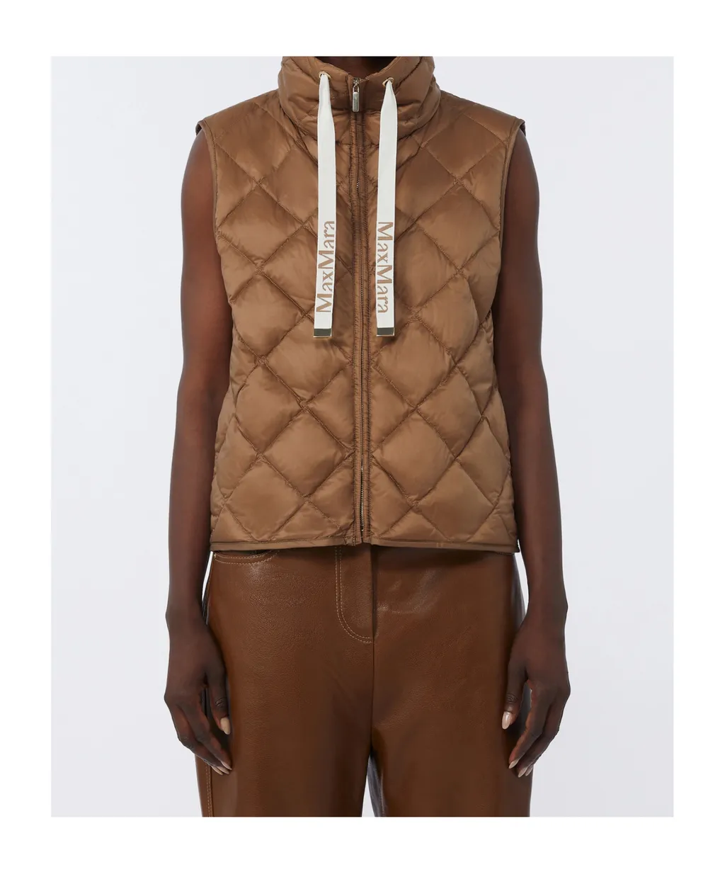Stand-Up Collar Down Vest