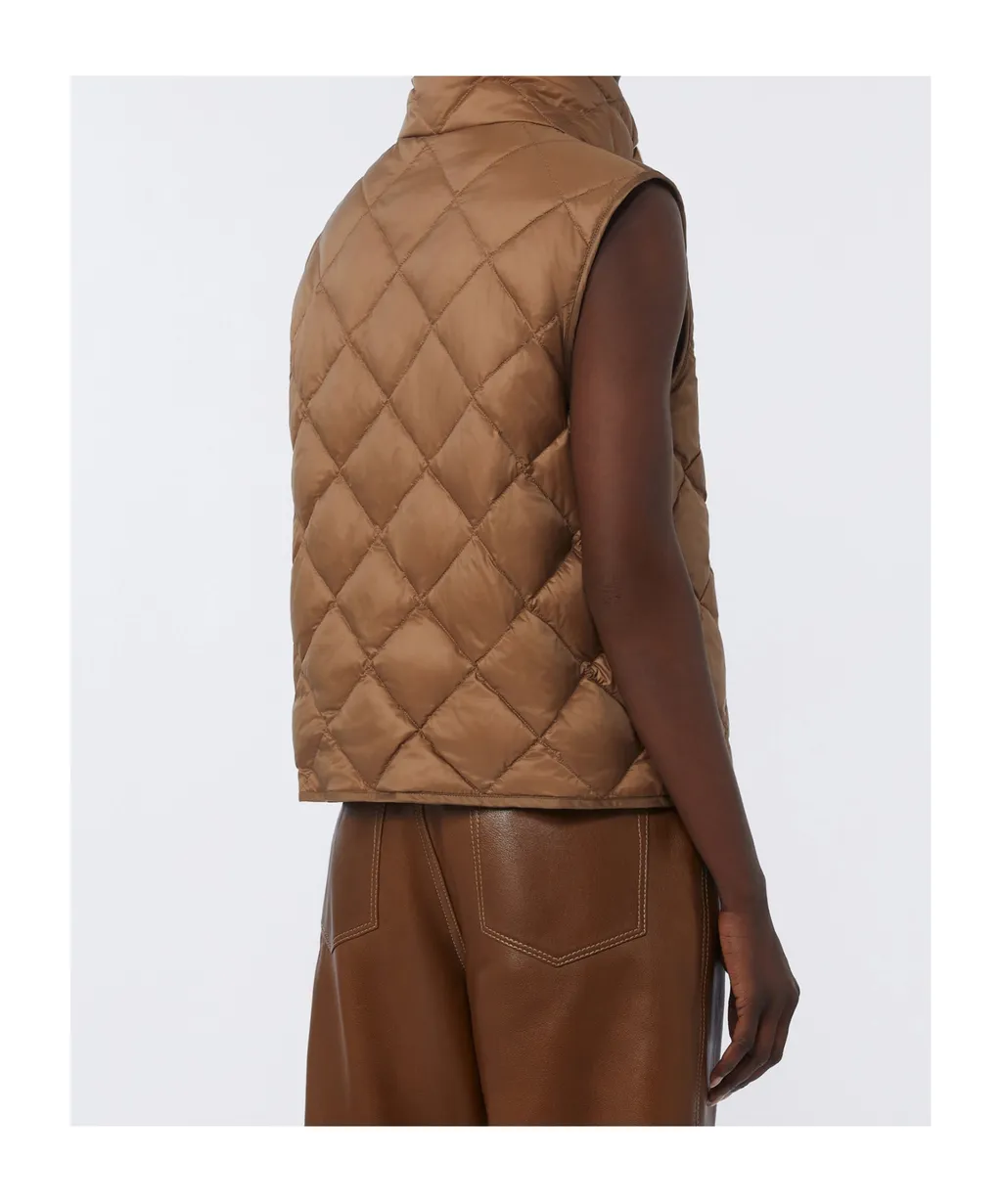 Stand-Up Collar Down Vest