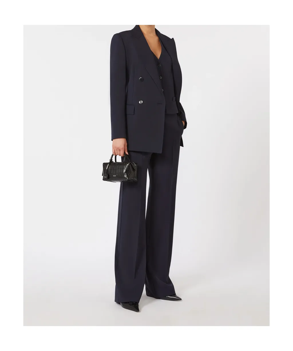 Wool Crepe Suit Jacket