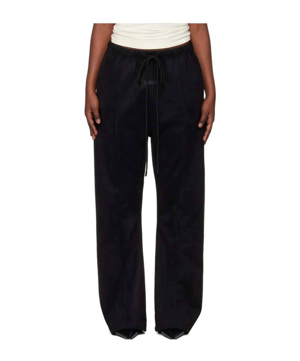 Suede Fleece Flare Sweatpant
