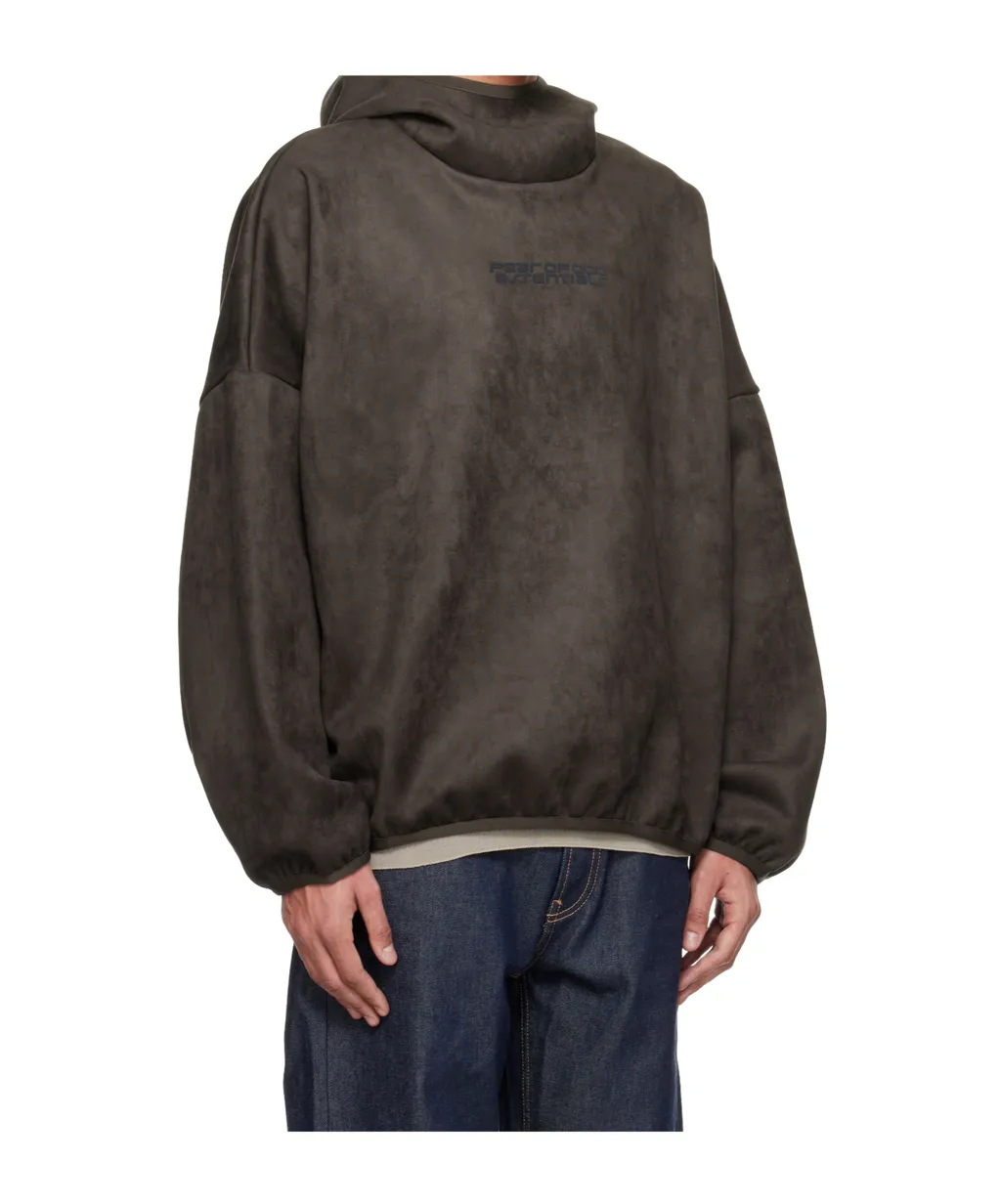 Suede Fleece Modern Hoodie