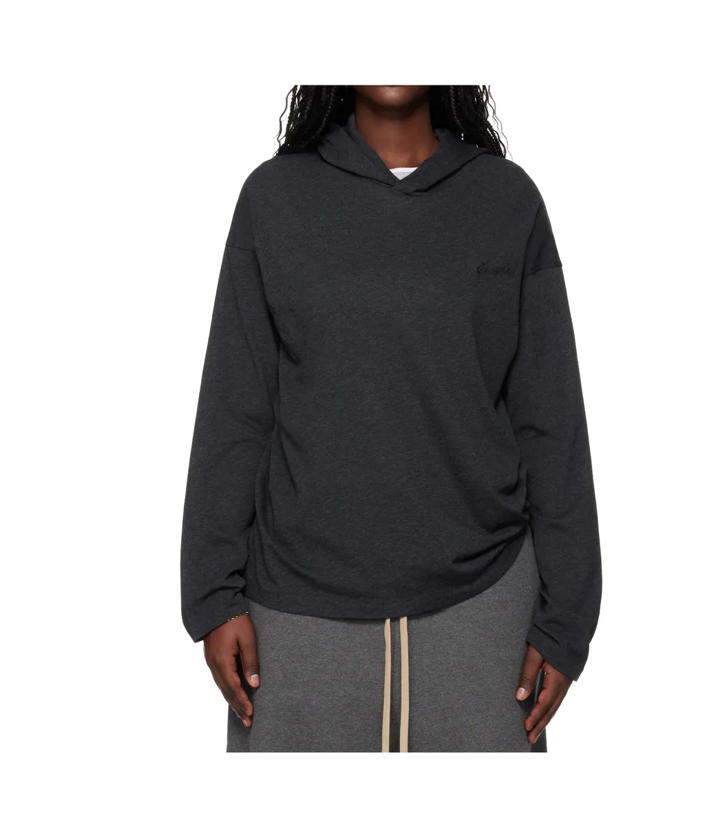 Fear Of God Essentials Logo Embroidered Hoodie