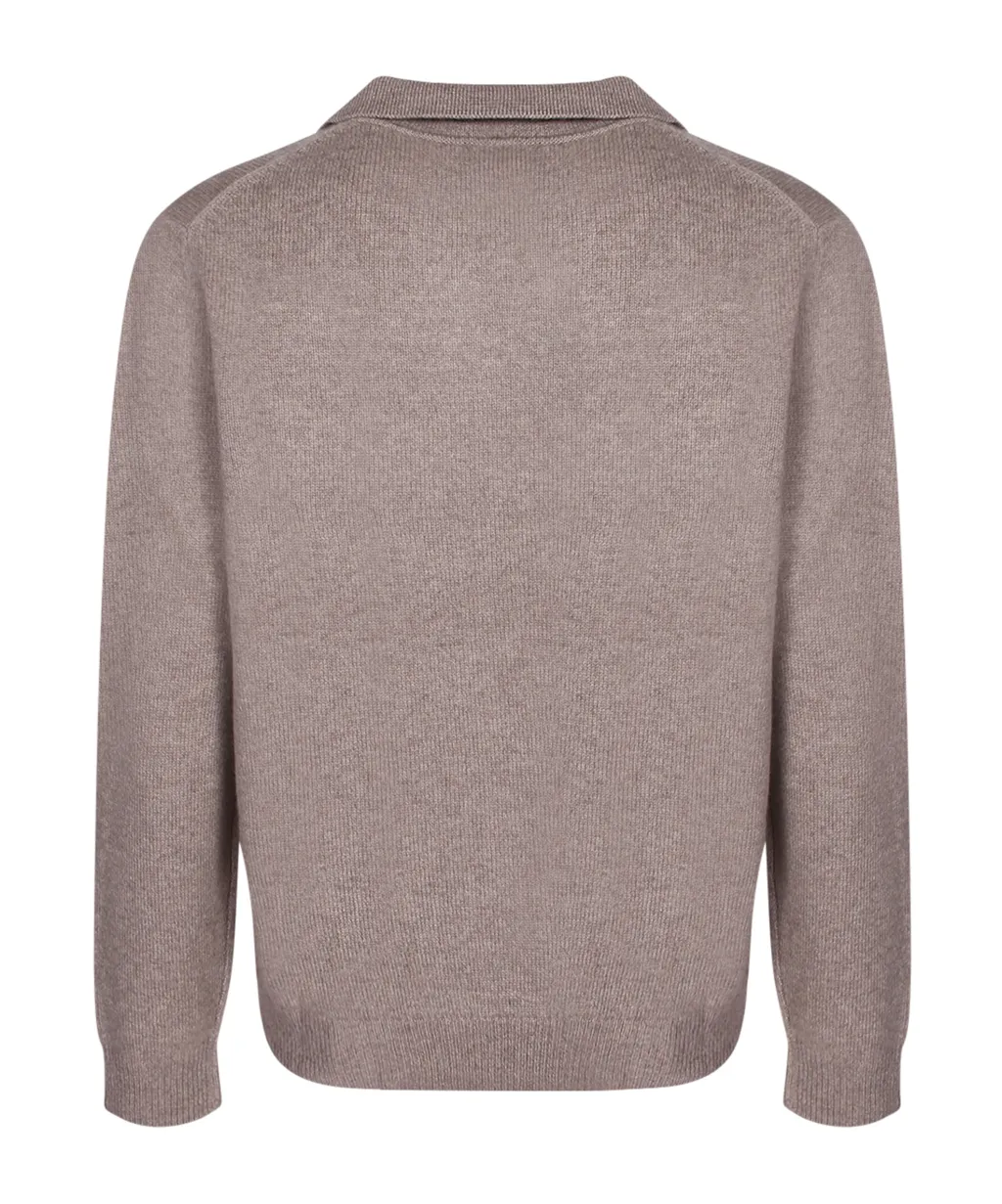 Fine Knit Long Sleeve Sweater.