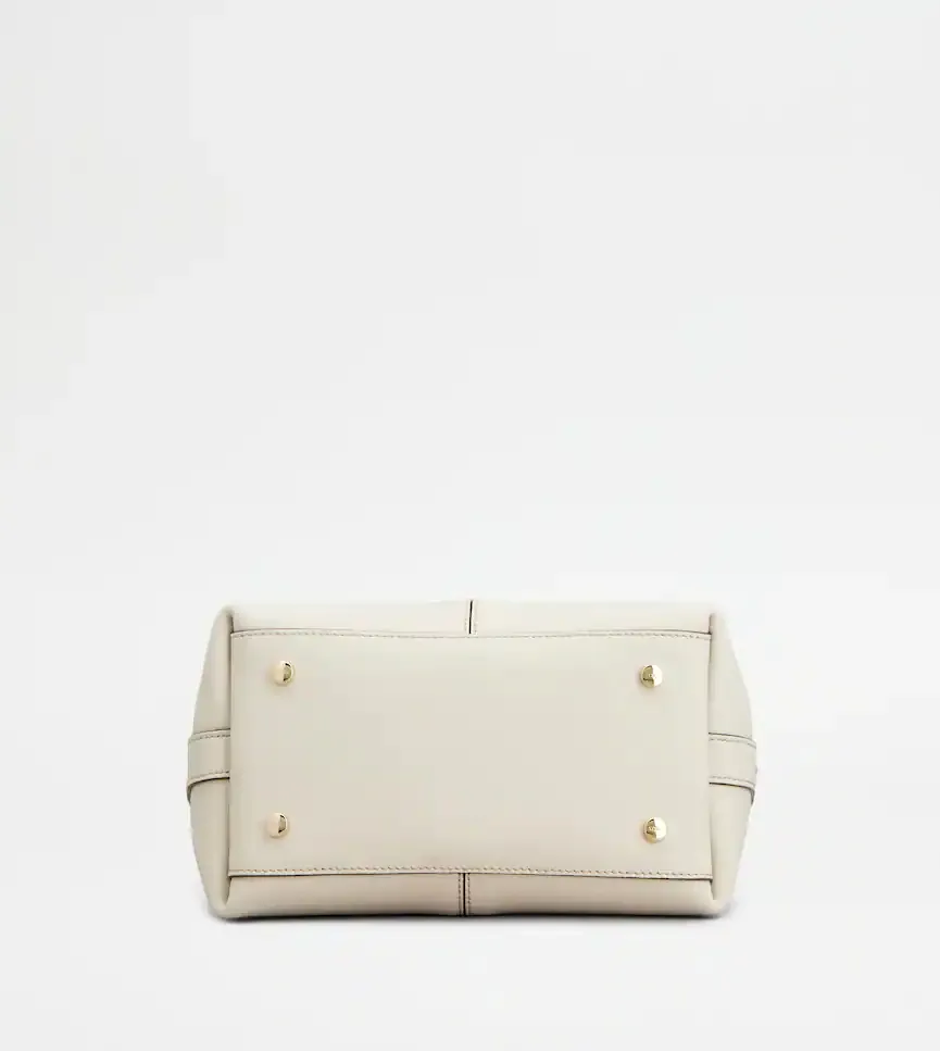 Tod's Logo Engraved Mini Shopping Bag