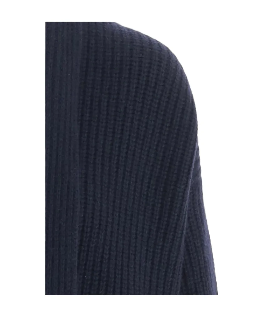 Long-Sleeved Knitted Cardigan