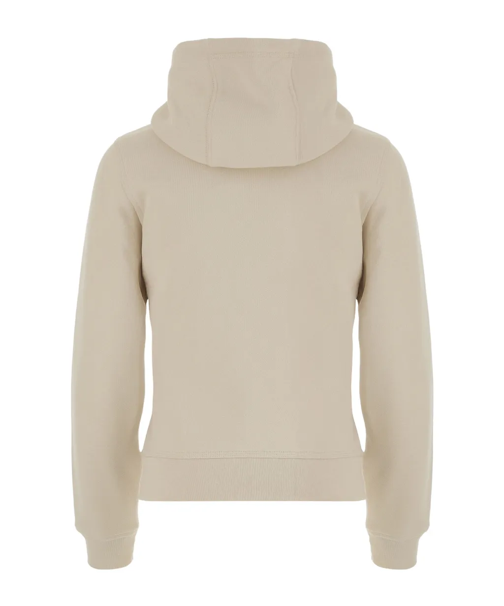 Burberry Ekd Patch Zip-Up Hoodie