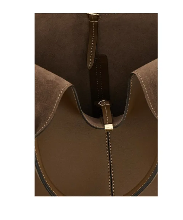 Tod's Logo Engraved Small Shopper Bag