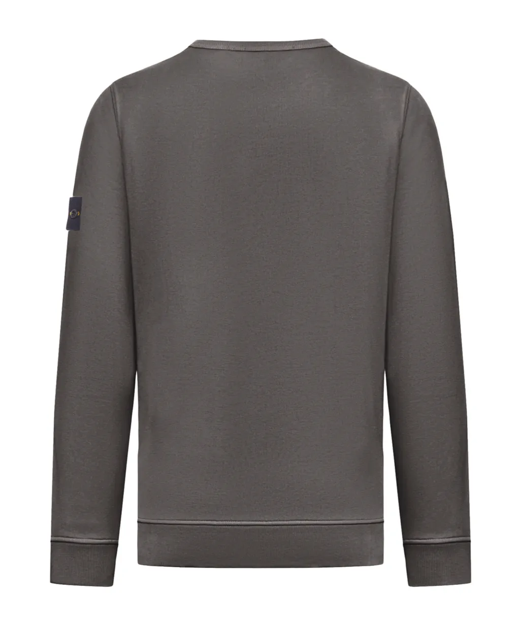 Stone Island Logo Patch Crewneck Sweatshirt
