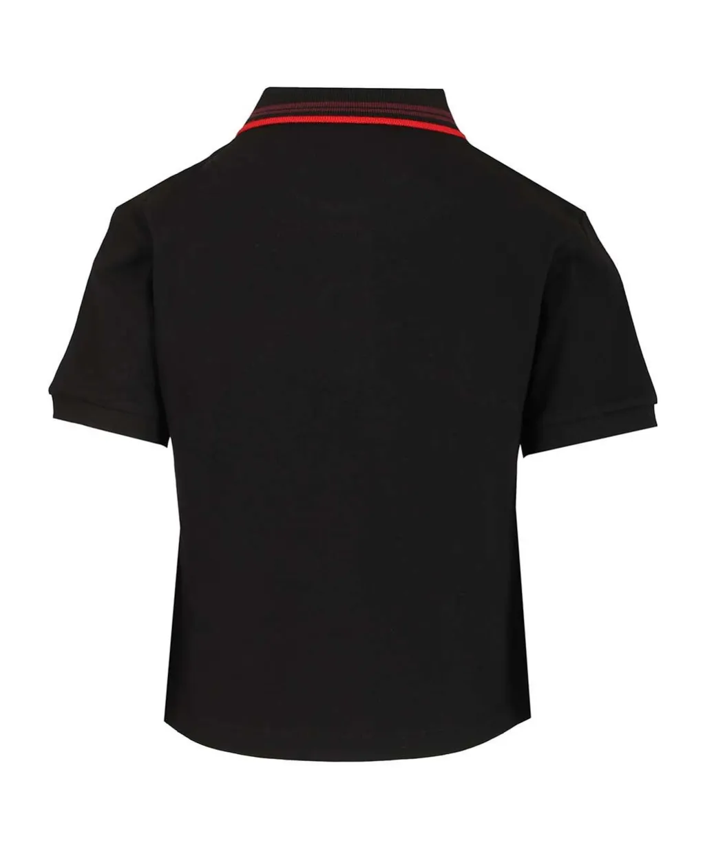 Vivienne Westwood Logo Embroidered Short Sleeve Polo Shirt