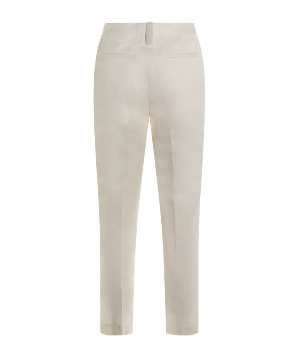 Fabiana Filippi Gabardine Pleated Trousers