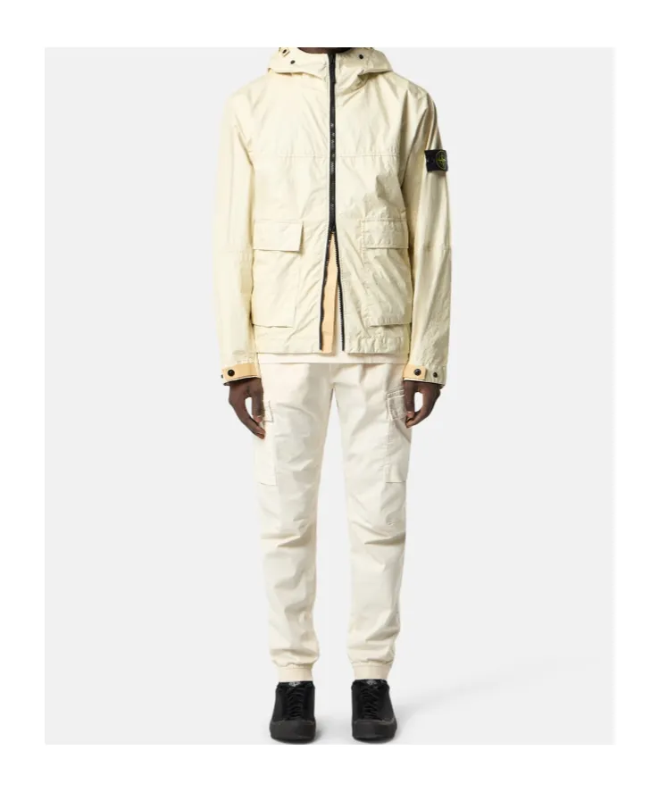 Hooded Jacket With Water-Resistant Membrane