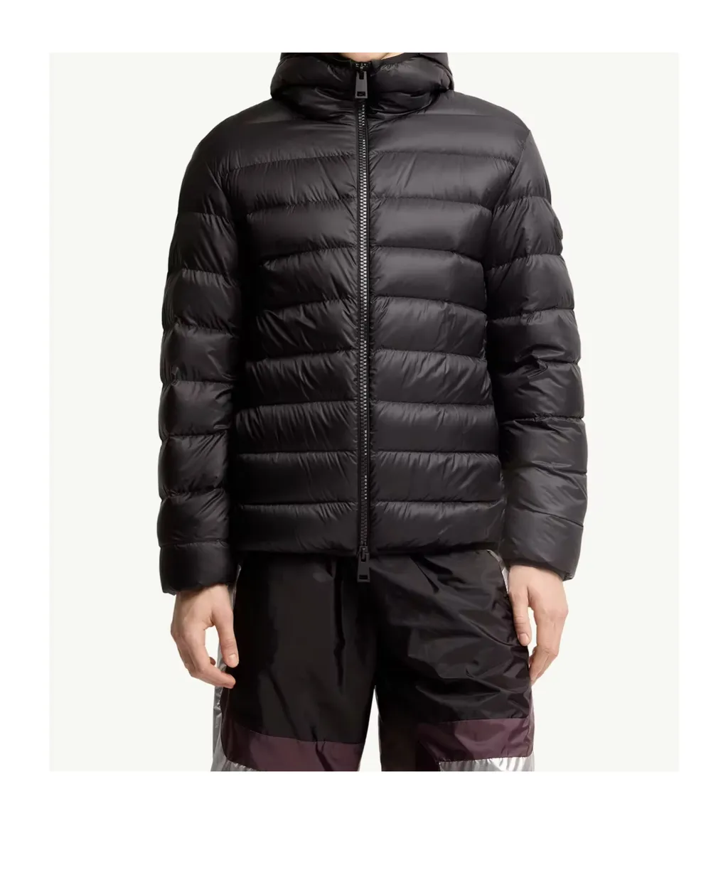 Moncler Alrai Hooded Zip-Up Short Padded Jacket