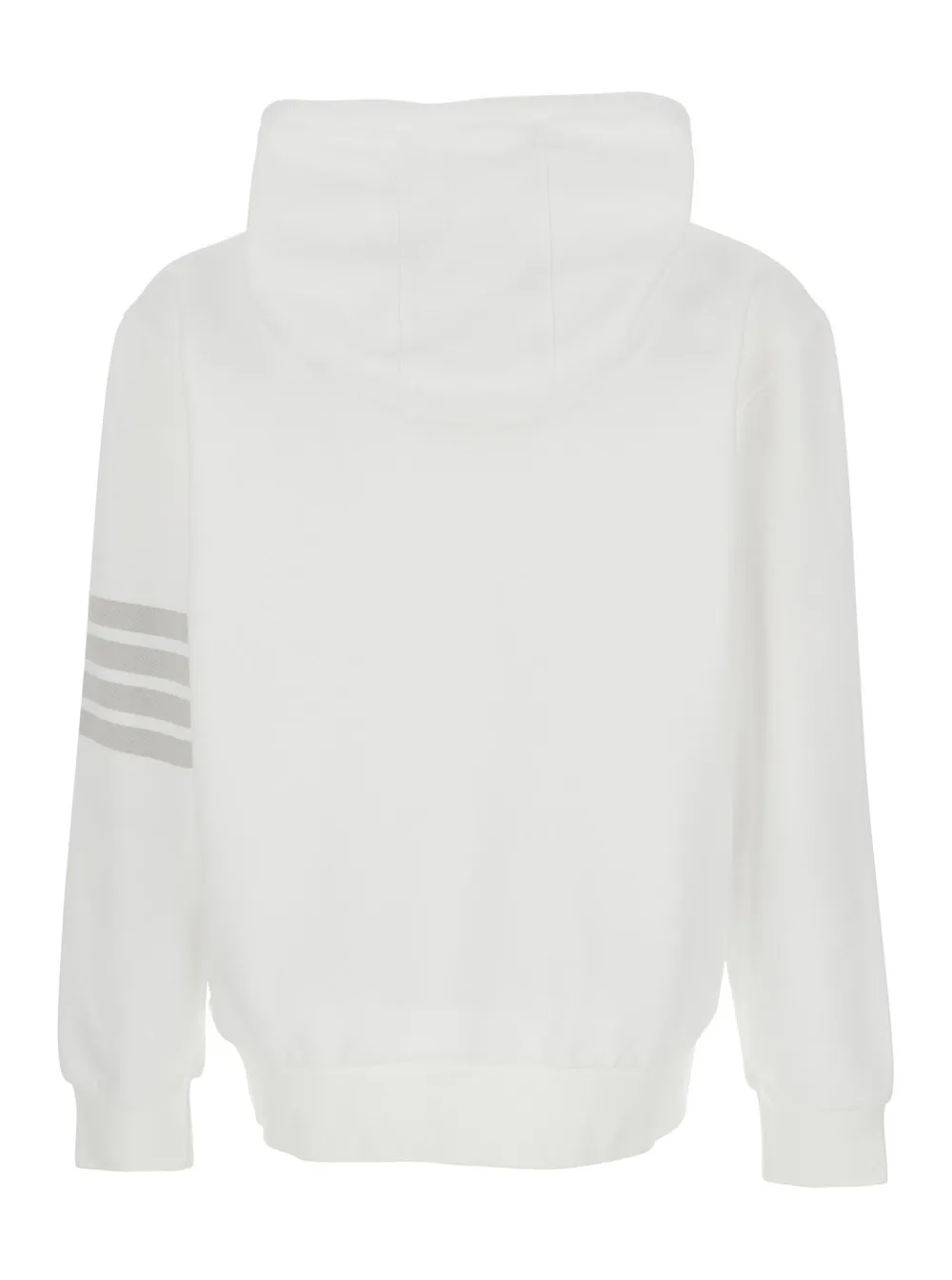 Thom Browne Logo Patch Drawstring Hoodie