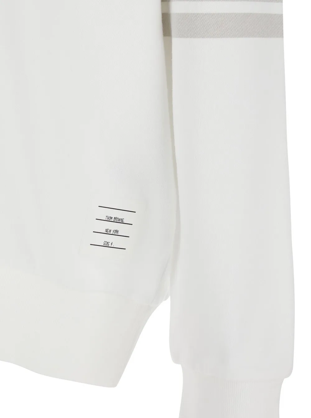 Thom Browne Logo Patch Drawstring Hoodie