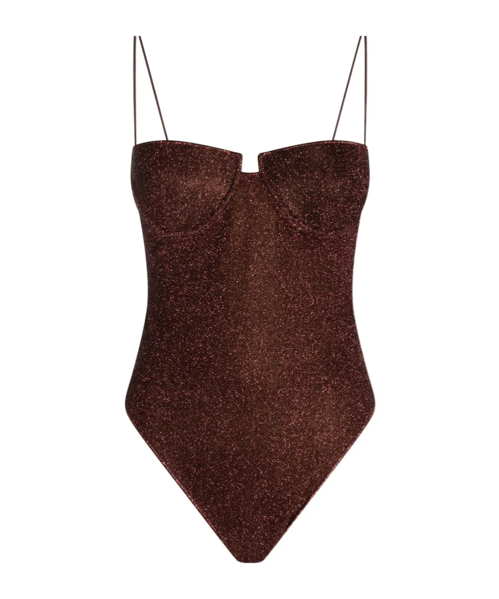 OsÉRee One-Piece Lurex Swimsuit