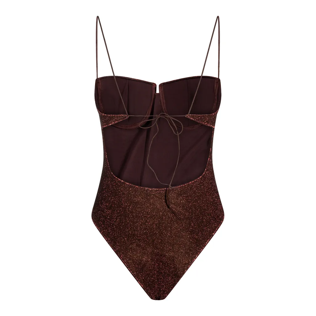 OsÉRee One-Piece Lurex Swimsuit