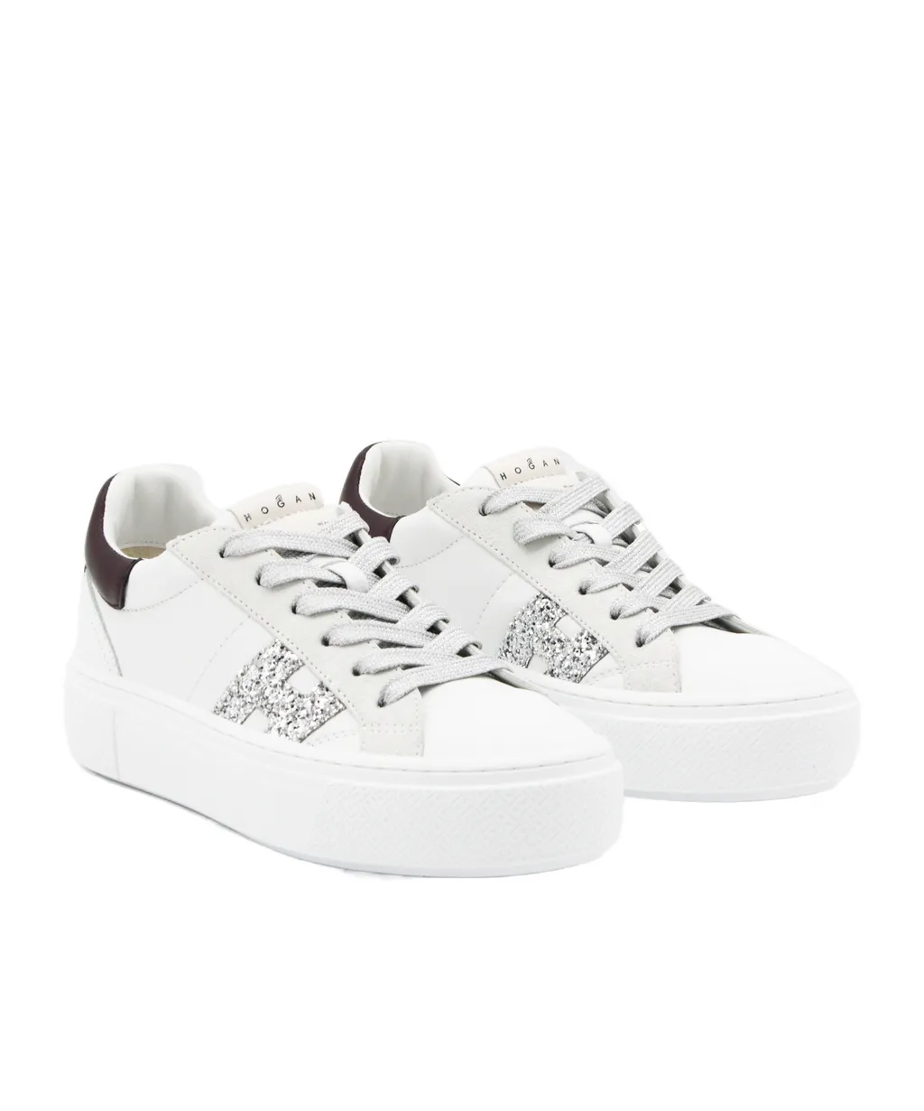 Hogan Crosswind Lace-Up Sneakers