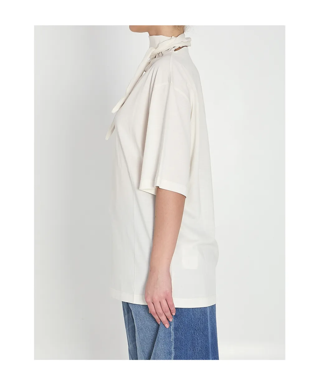 Lemaire Roll-Neck Straight Hem T-Shirt